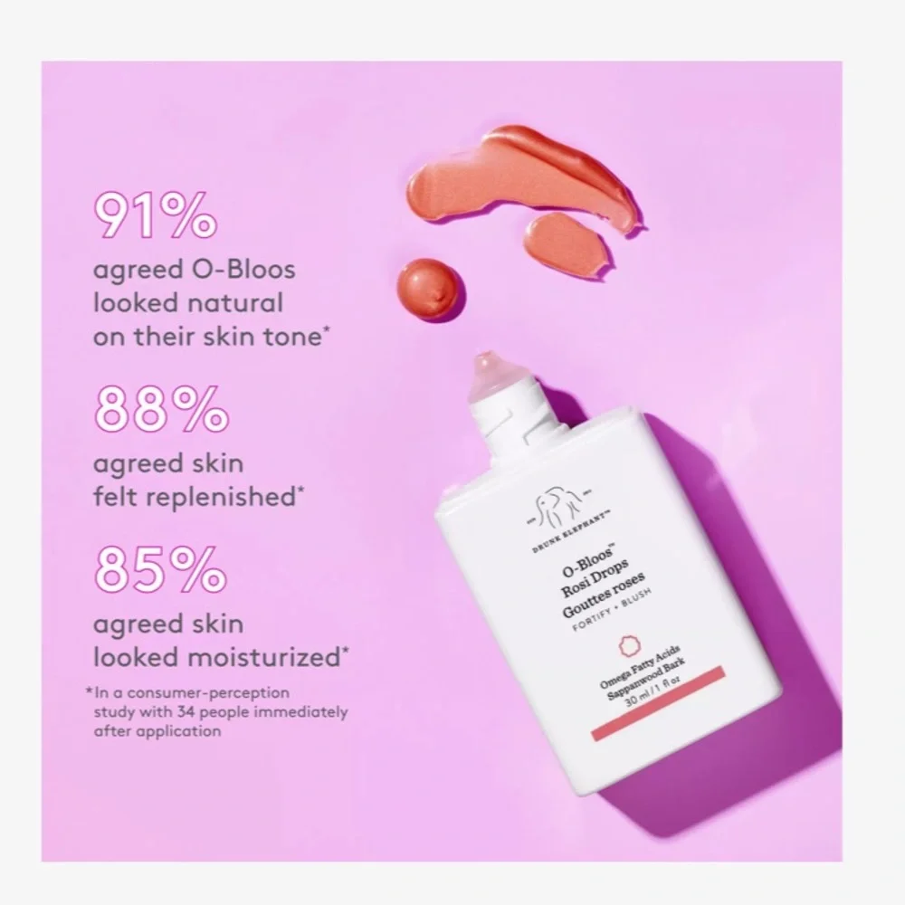 Drunk Elephant O-Bloos Rosi drops blush